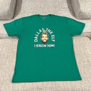 BreakingT Dallas the Elf I know him! tshirt